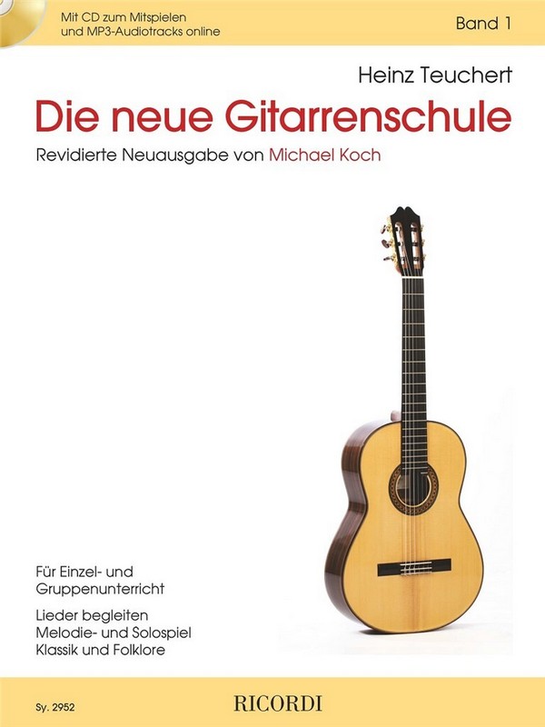 Vorderes Coverbild Die neue Gitarrenschule 1