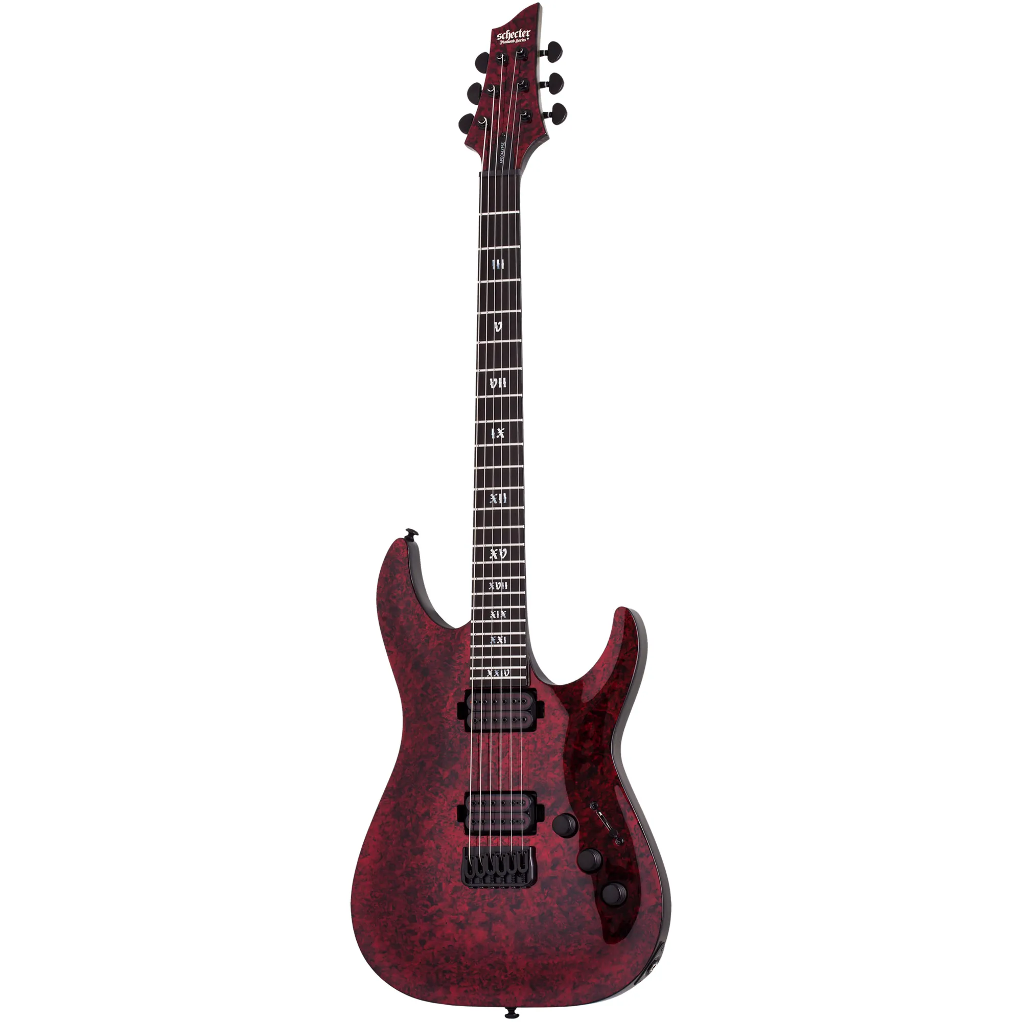 Vorderes Coverbild Schecter Apocalypse C-1 Red Reign