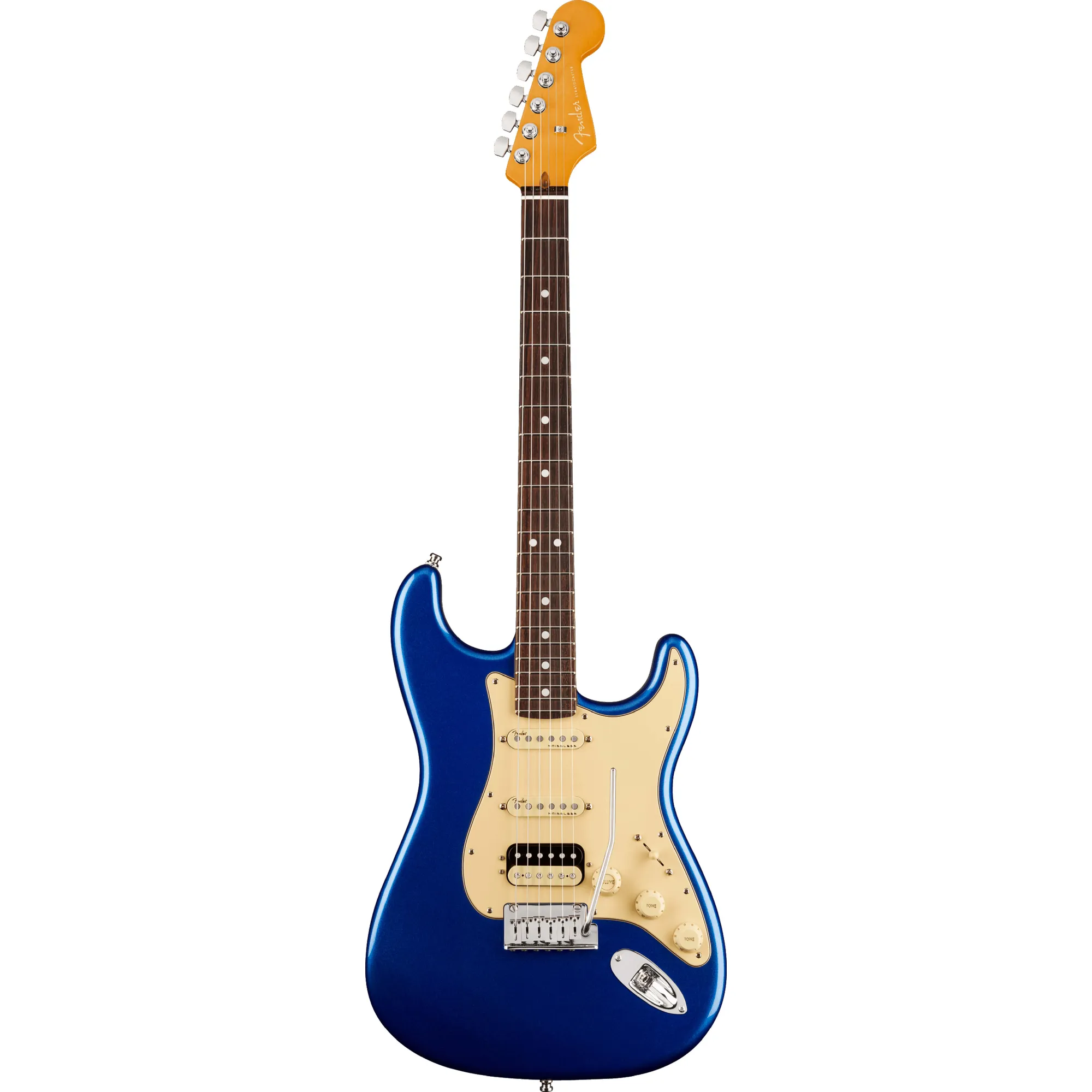 Vorderes Coverbild Fender American Ultra Stratocaster HSS RW - COB