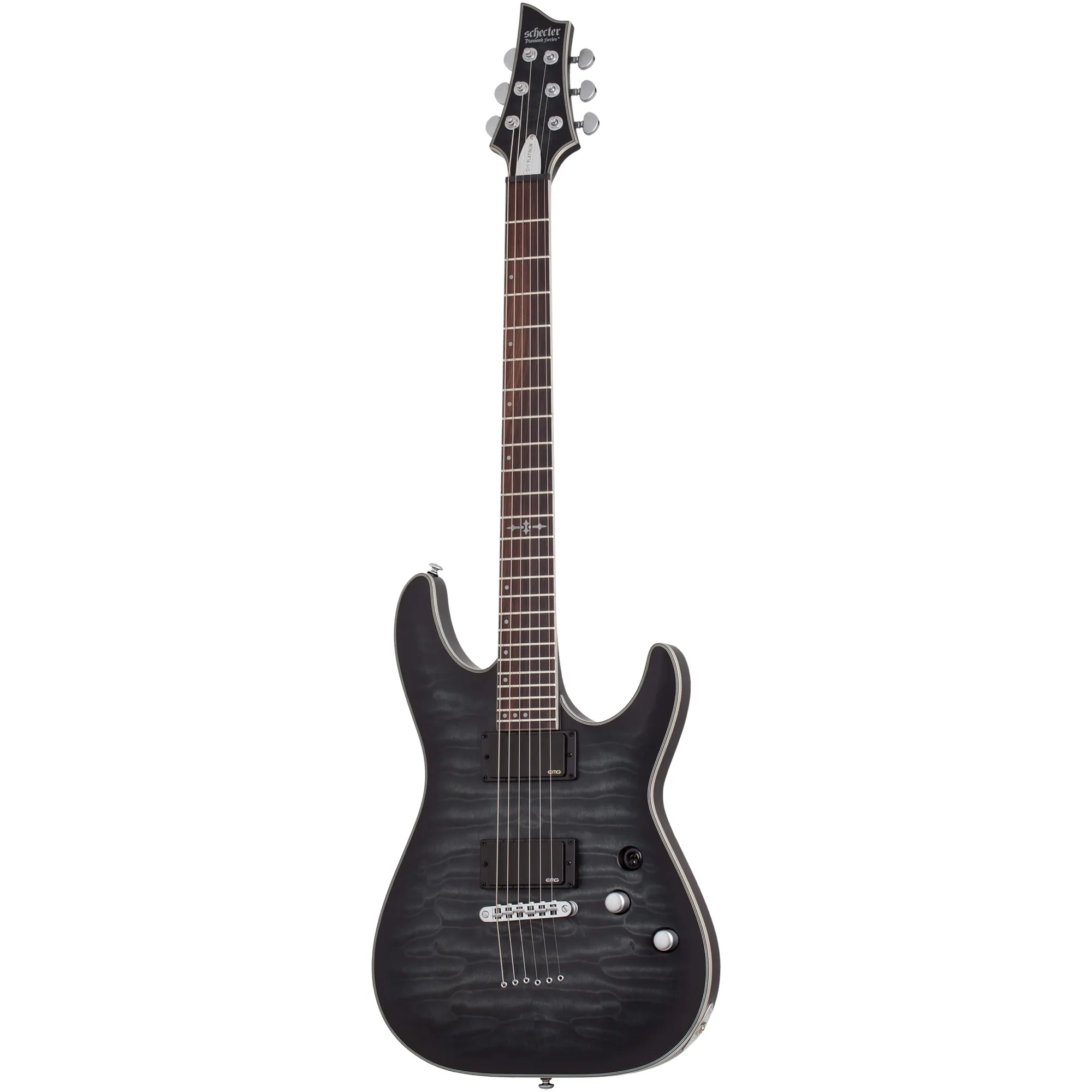 Vorderes Coverbild Schecter C-1 Platinum - STBS