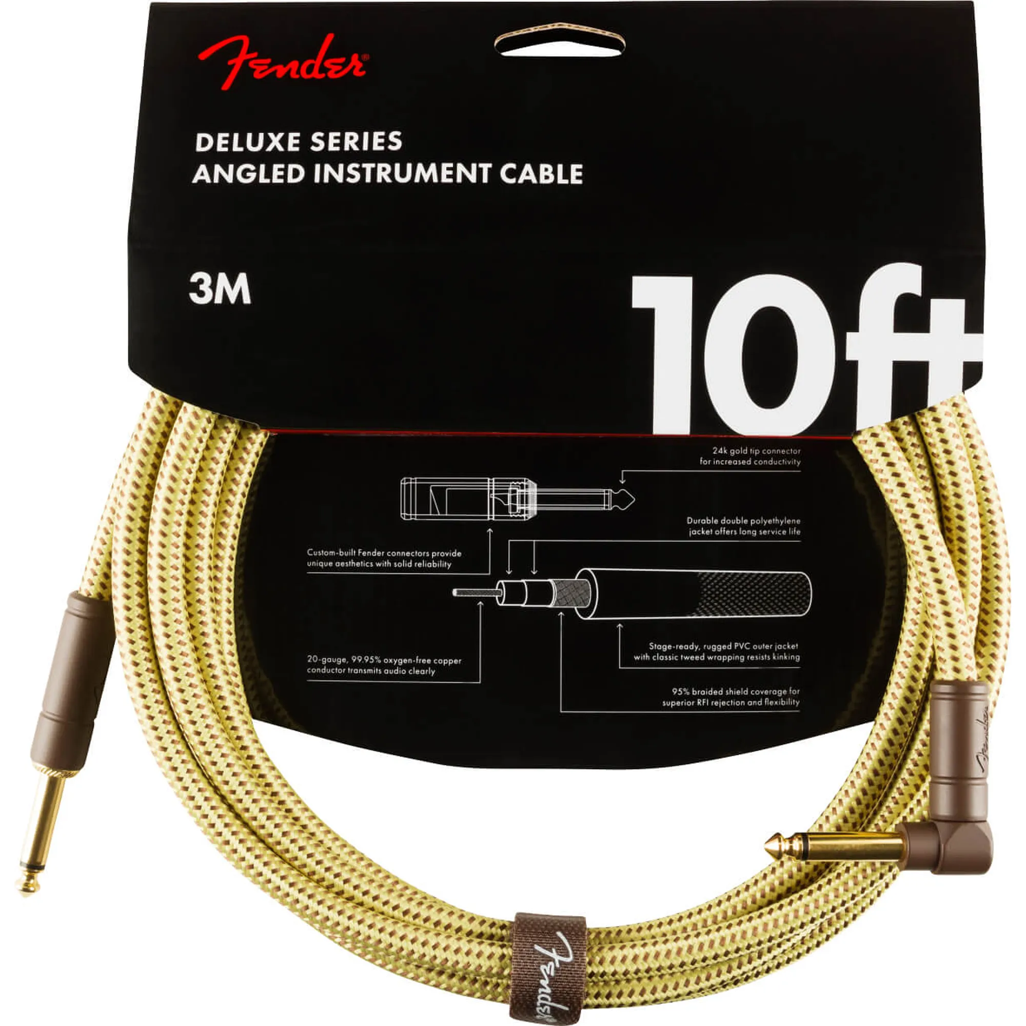 Vorderes Coverbild Fender Deluxe Serie TWD Angled 3 Meter