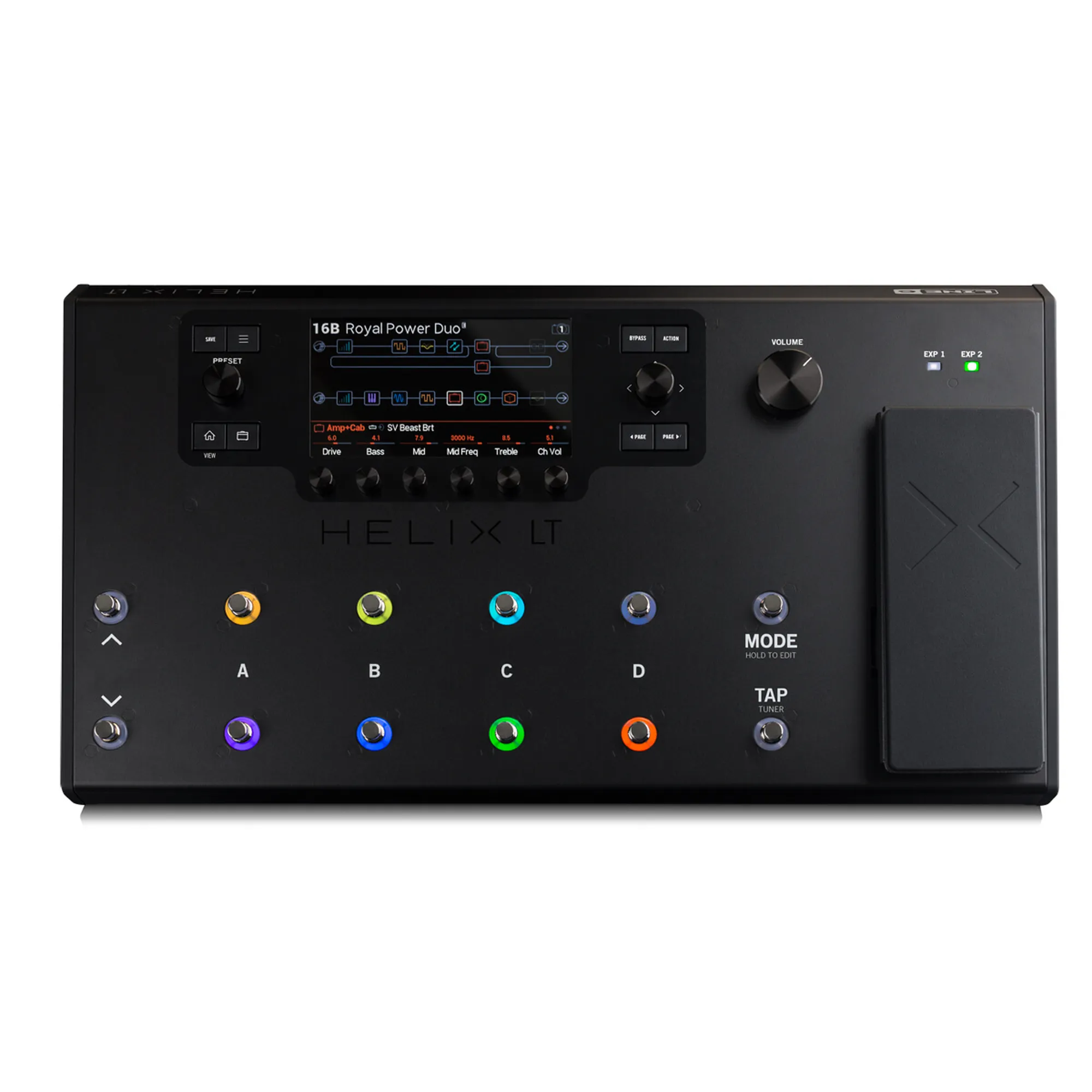 Vorderes Coverbild Line 6 Helix LT