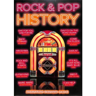 Vorderes Coverbild Rock + Pop History