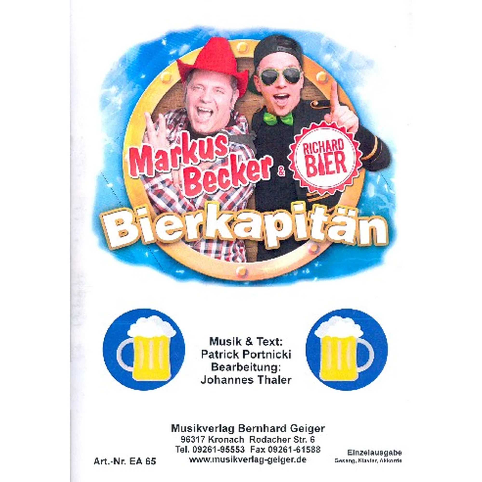 Vorderes Coverbild Bierkapitän