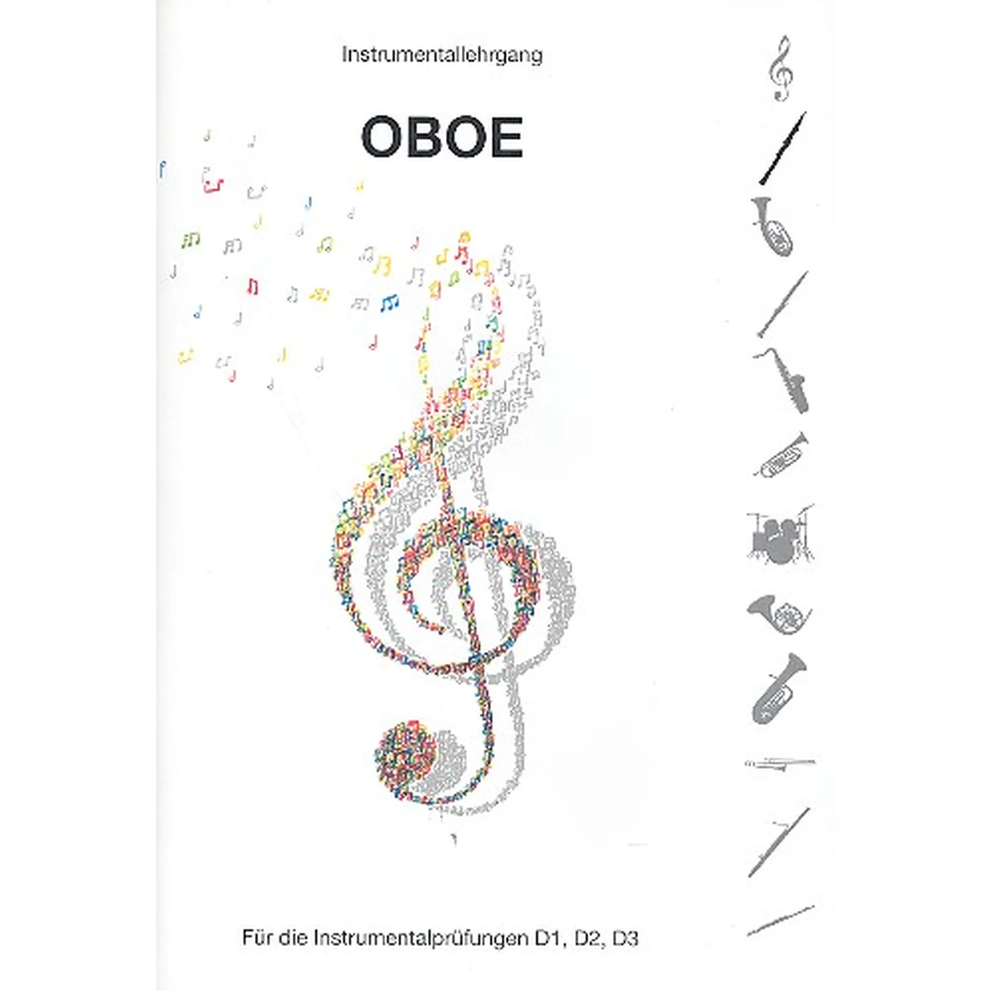 Vorderes Coverbild Instrumentallehrgang D1 D2 D3