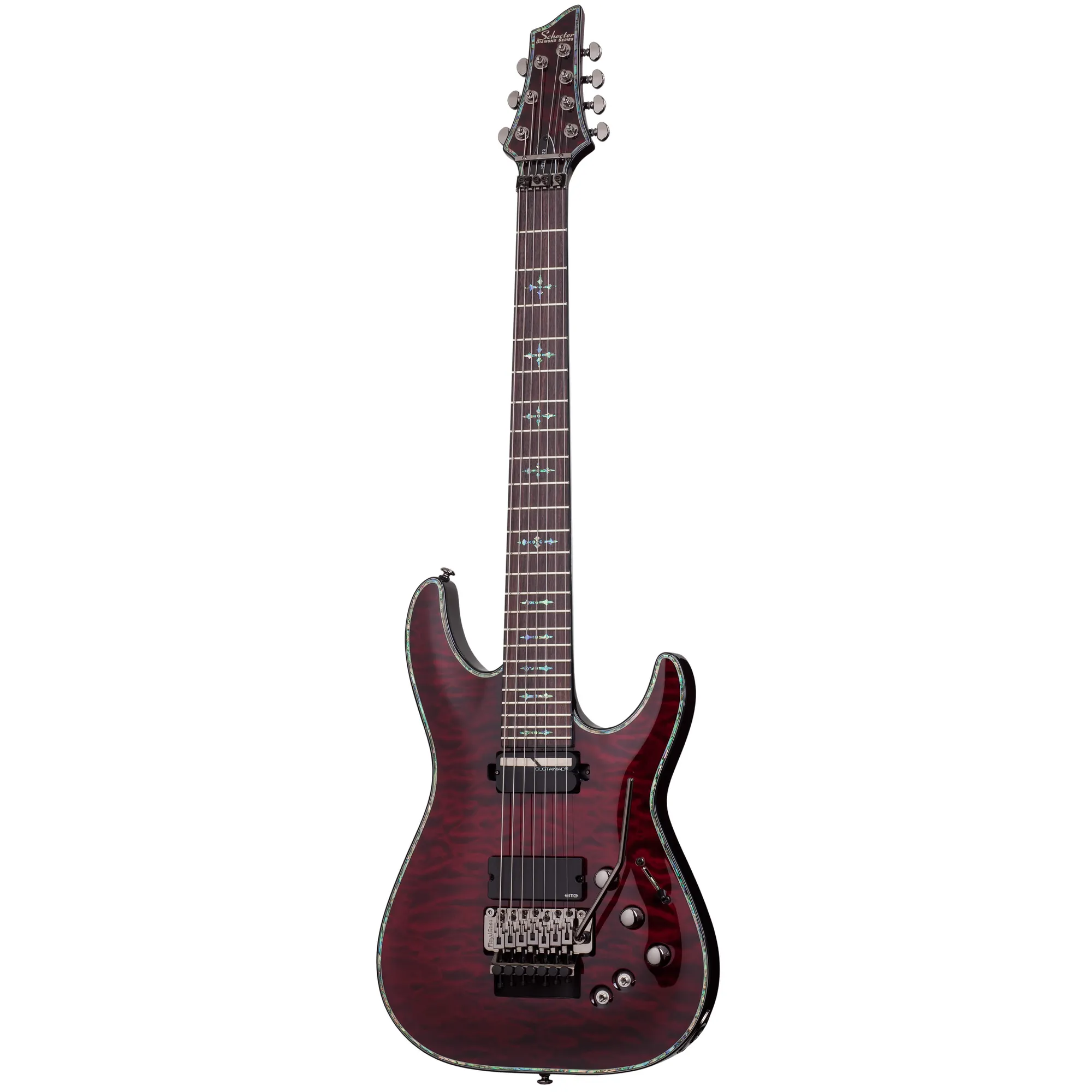 Vorderes Coverbild Schecter Hellraiser C-7 FR S - BCH