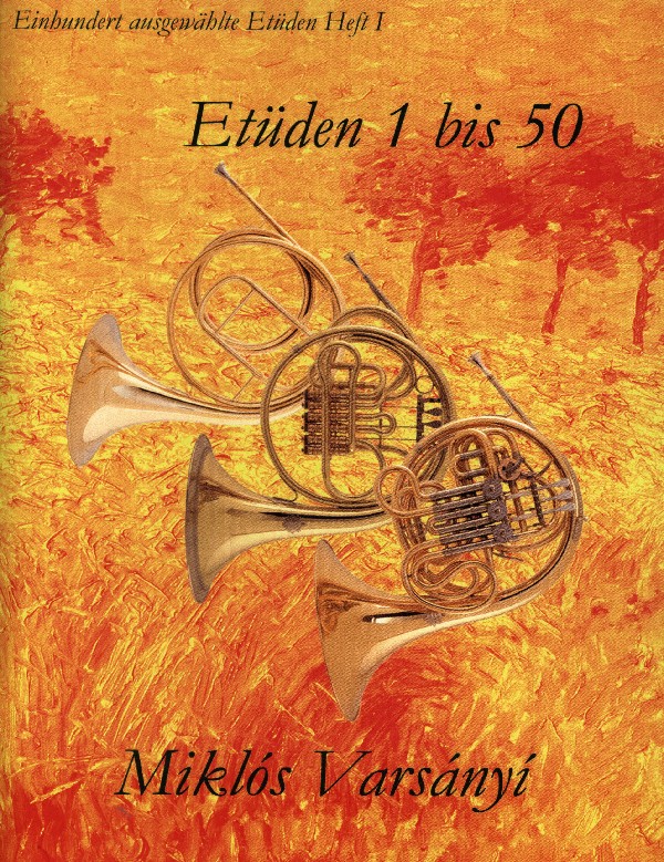 Vorderes Coverbild 100 ausgewählte Etüden Band 1 (Nr.1-50)