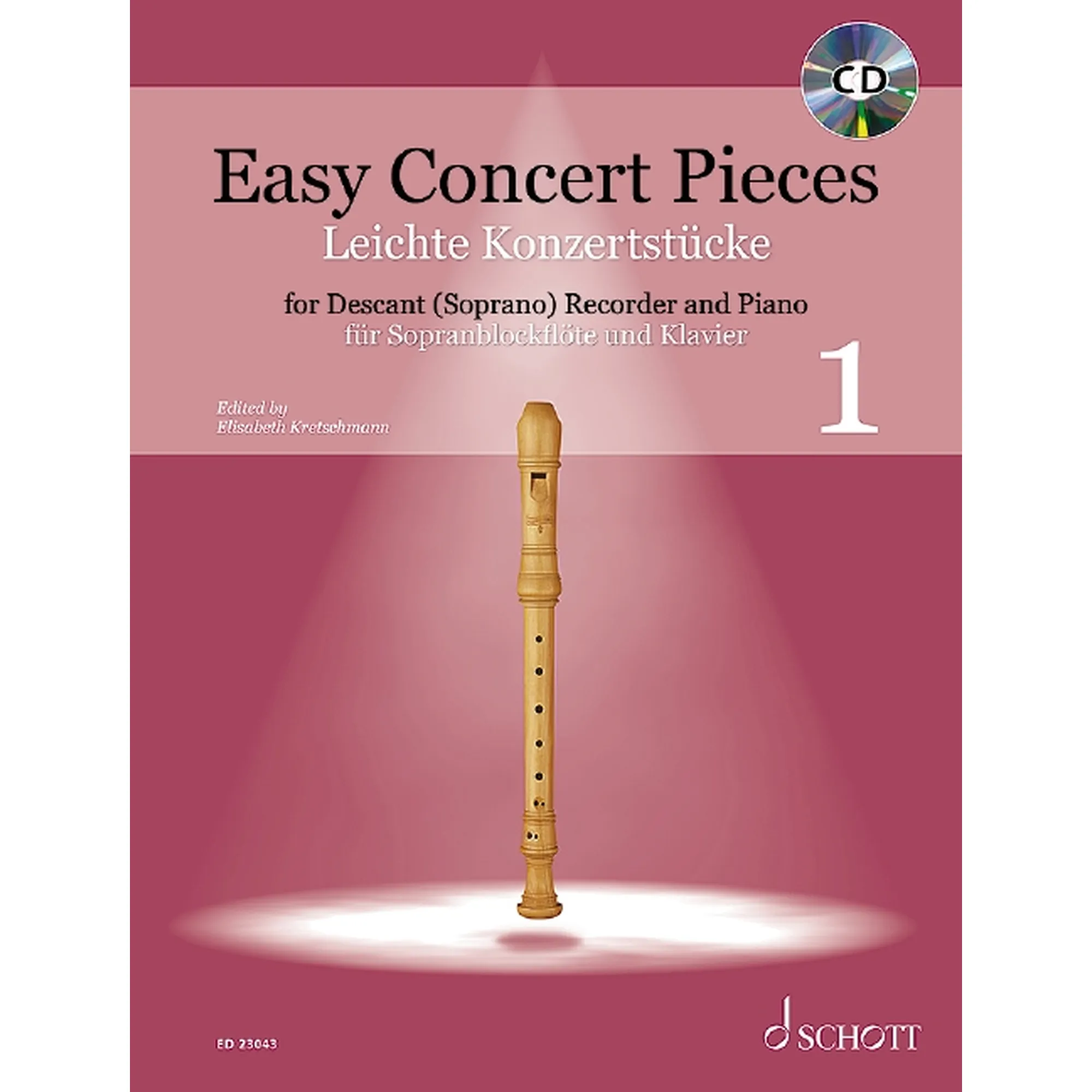 Vorderes Coverbild Easy Concert Pieces 1