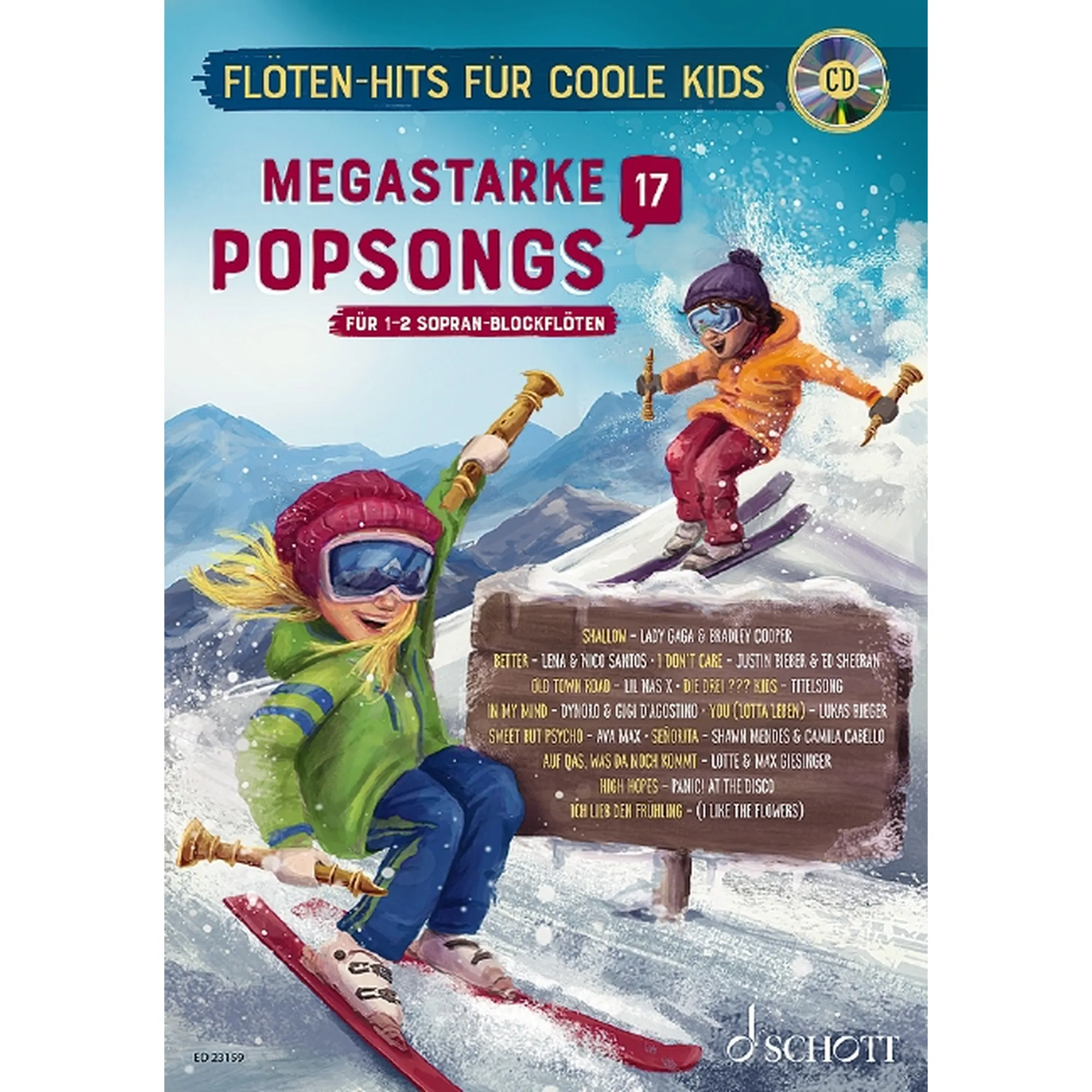 Vorderes Coverbild Megastarke Popsongs Band 17