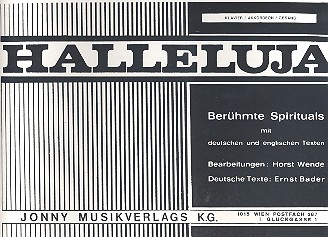 Vorderes Coverbild Halleluja berühmte Spirituals