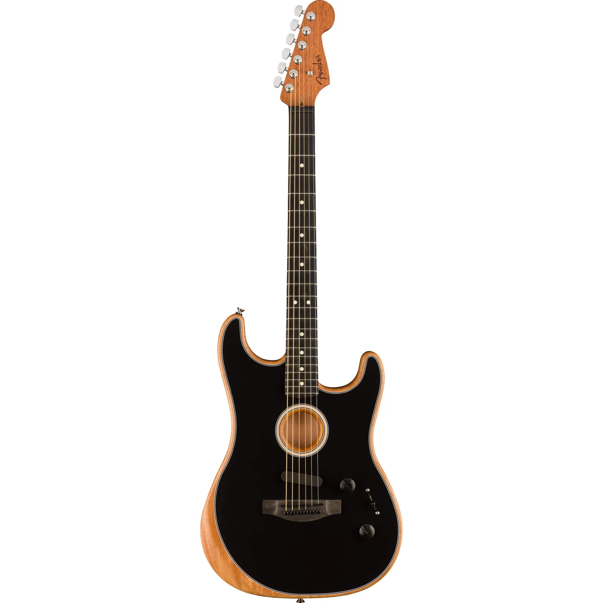 Vorderes Coverbild Fender AM Acoustasonic Strat - BLK