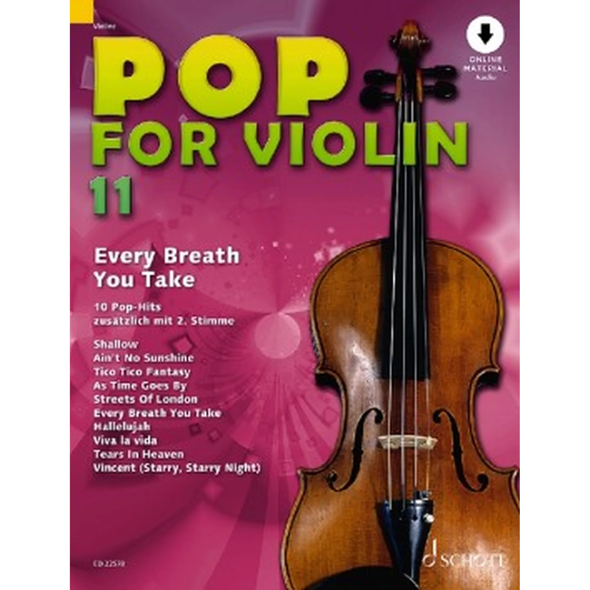 Vorderes Coverbild Pop for Violin 11