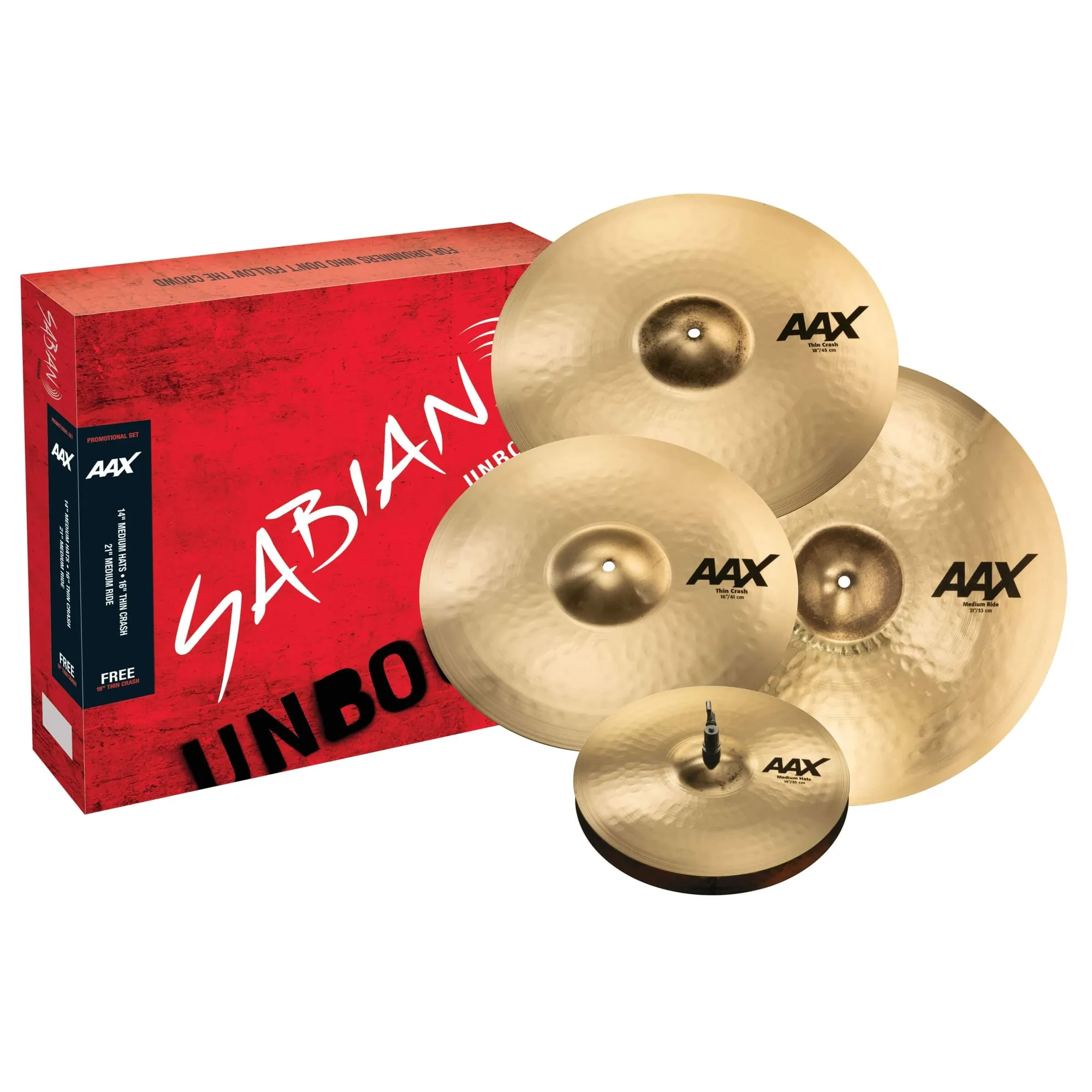 Vorderes Coverbild Sabian AAX Promotional Set Brilliant