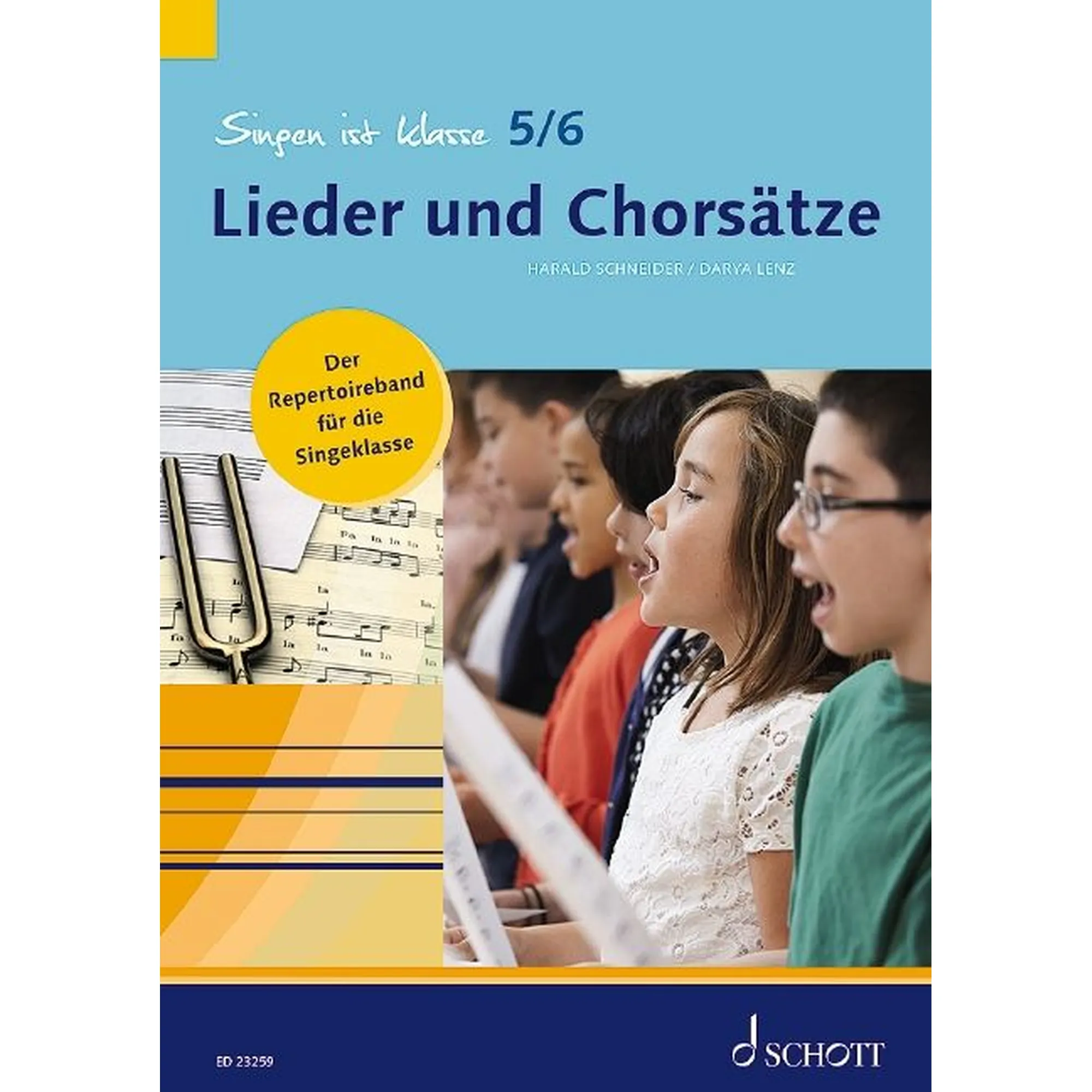 Vorderes Coverbild Singen ist Klasse 5/6 - Repertoireband