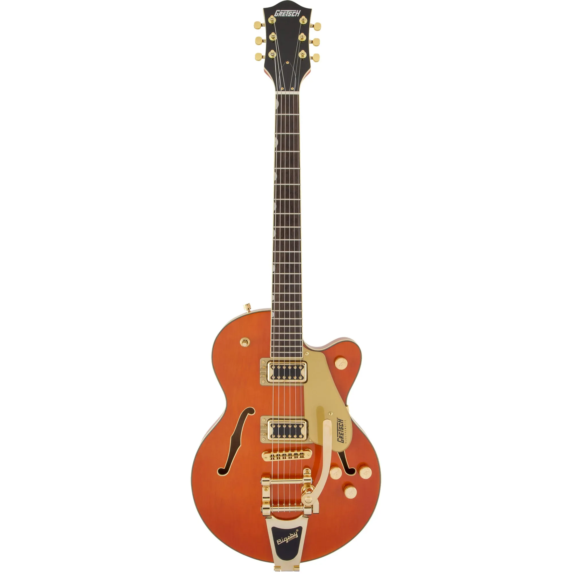 Vorderes Coverbild Gretsch G5655TG Electromatic CB JR Bigsby - ORG