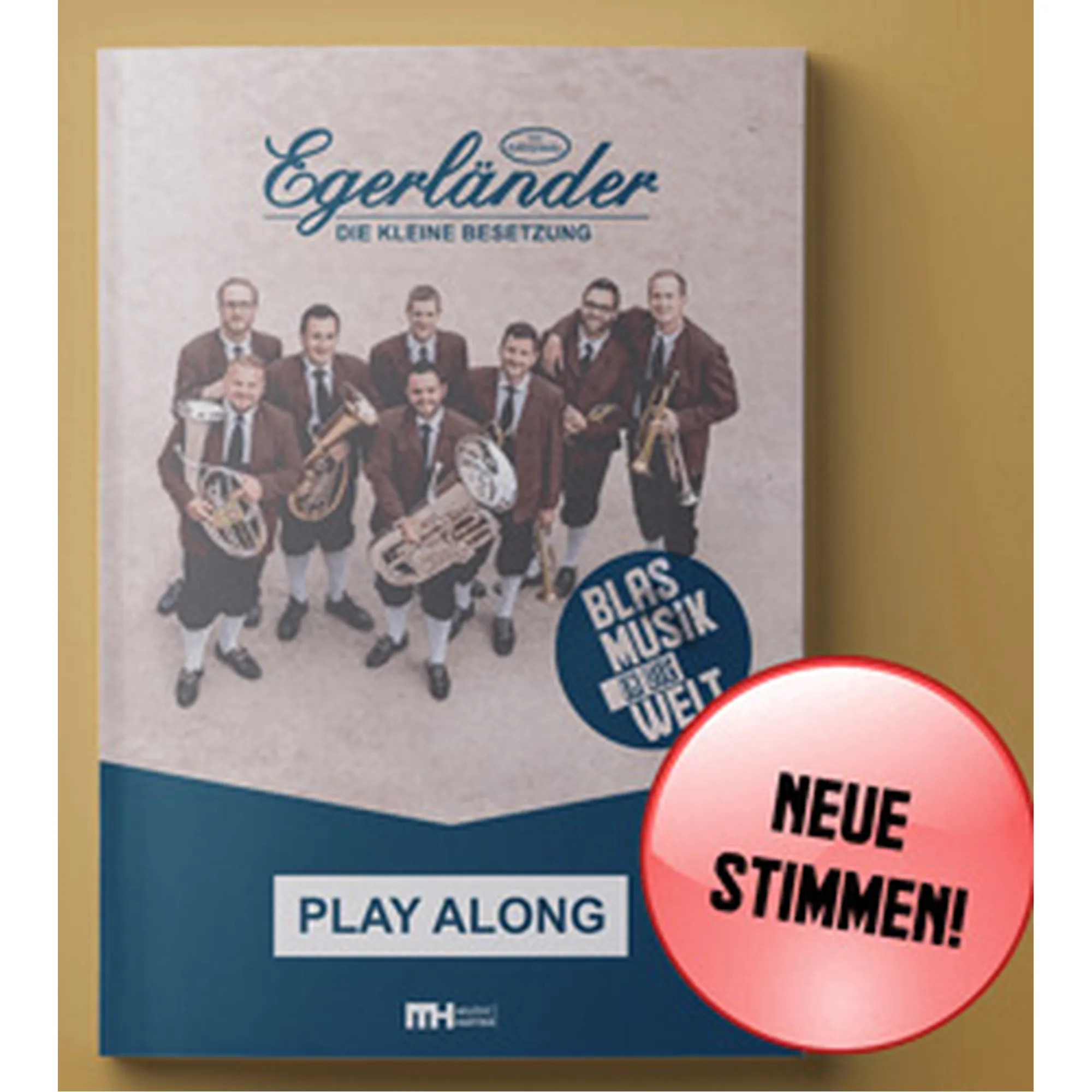 Vorderes Coverbild Blas Musik in die Welt