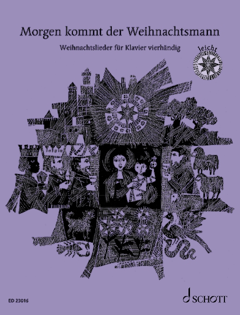 Vorderes Coverbild Morgen kommt der Weihnachtsmann