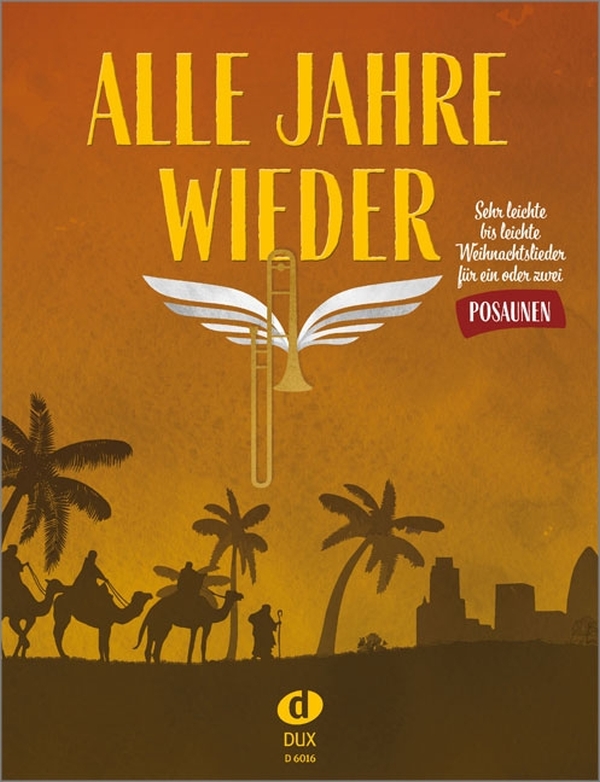 Vorderes Coverbild Alle Jahre Wieder - Posaune