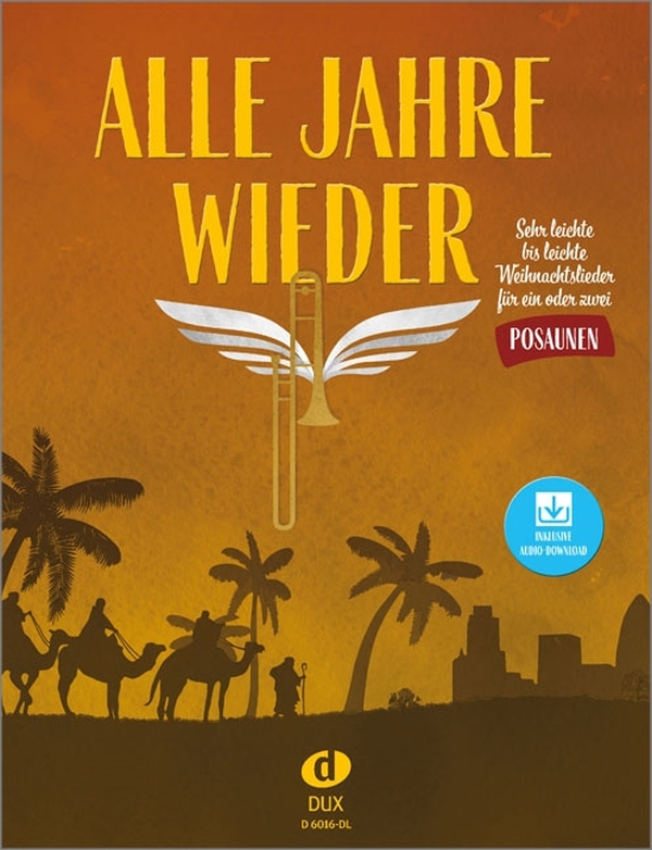 Vorderes Coverbild Alle Jahre wieder - Posaune