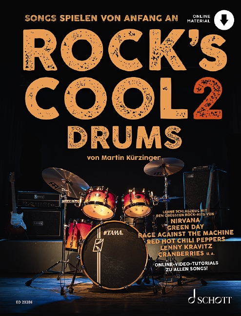 Vorderes Coverbild Rock'S Cool Drums Band 2
