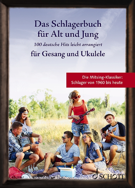 Vorderes Coverbild Das Schlagerbuch für Alt und Jung für Gesang und Ukulele