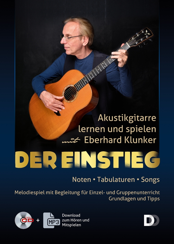 Vorderes Coverbild Akustikgitarre lernen und spielen - Der Einstieg