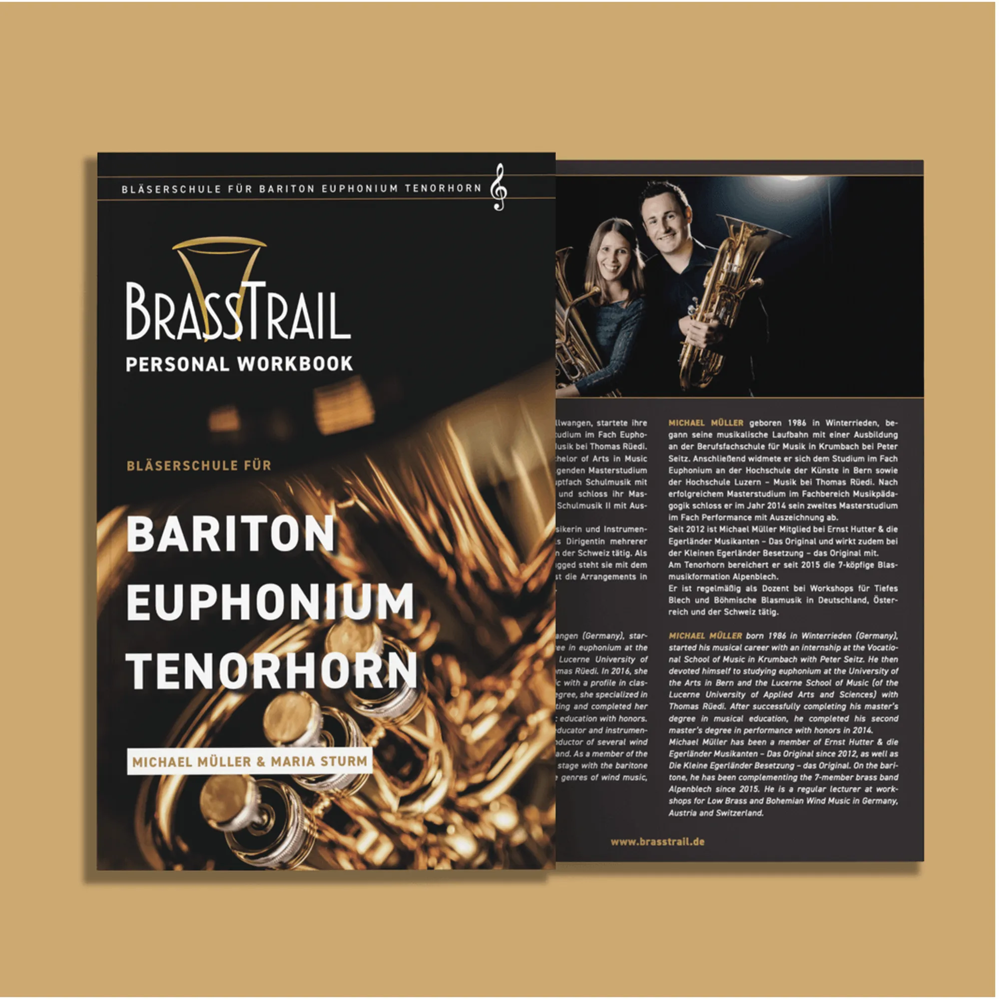 Vorderes Coverbild Brass Trail - Violinschlüssel