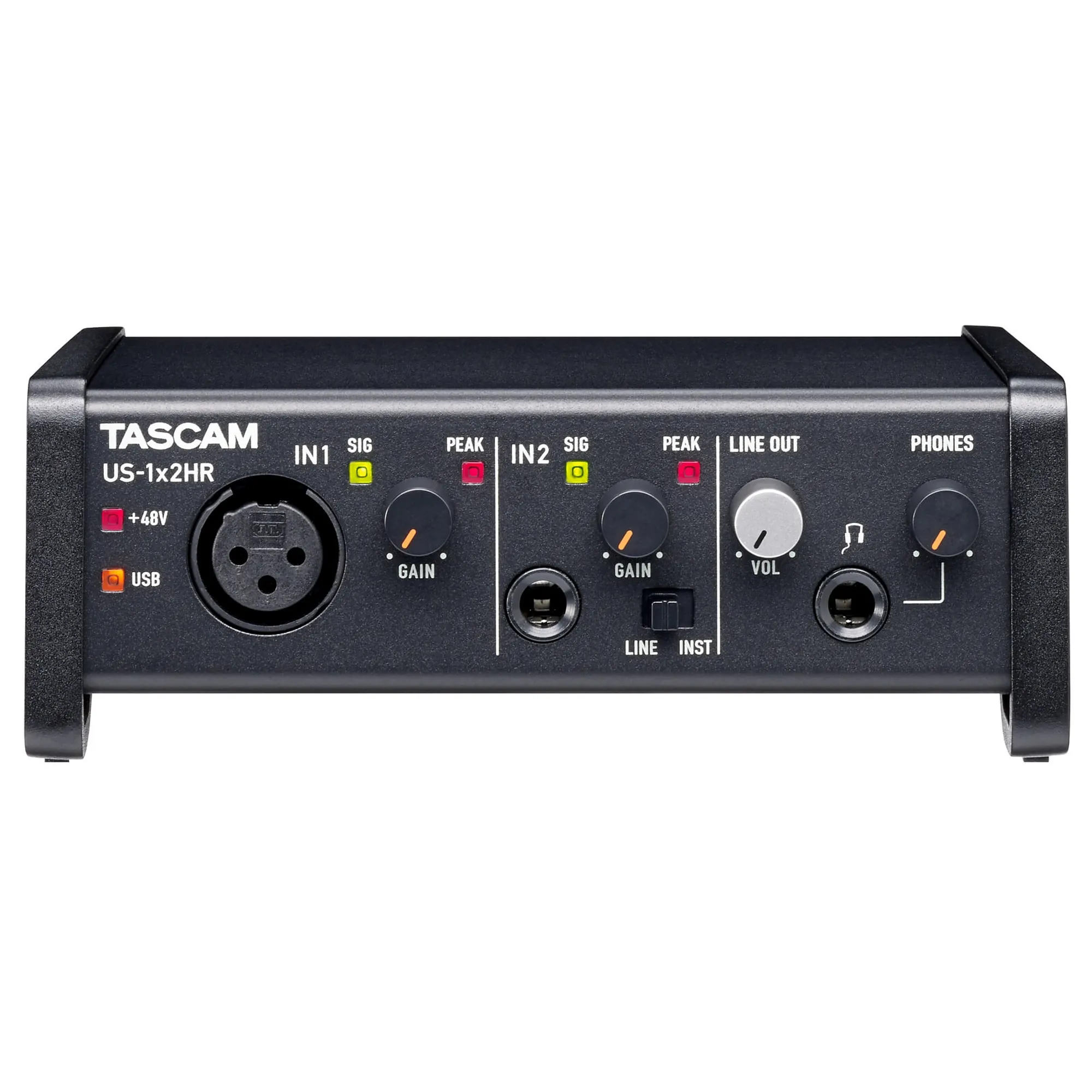 Vorderes Coverbild TASCAM US-1X2HR