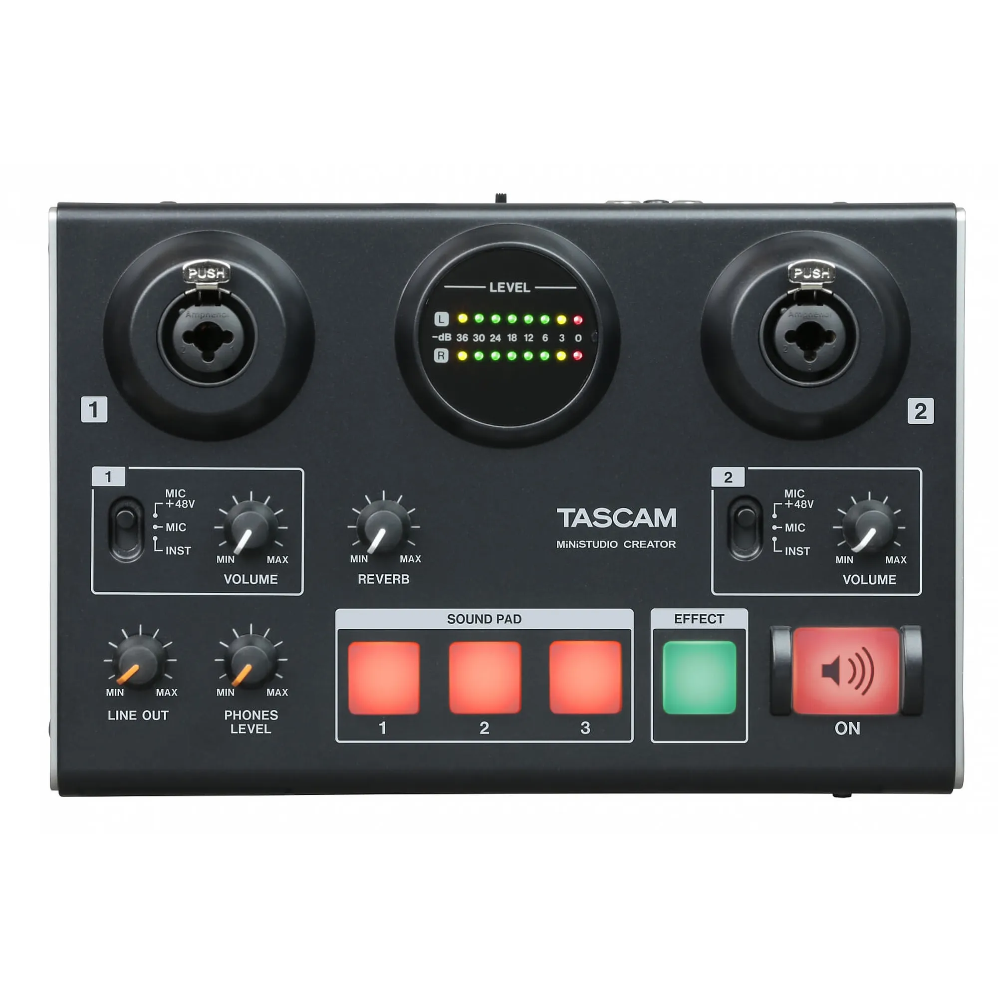 Vorderes Coverbild TASCAM MiniSTUDIO US-42B