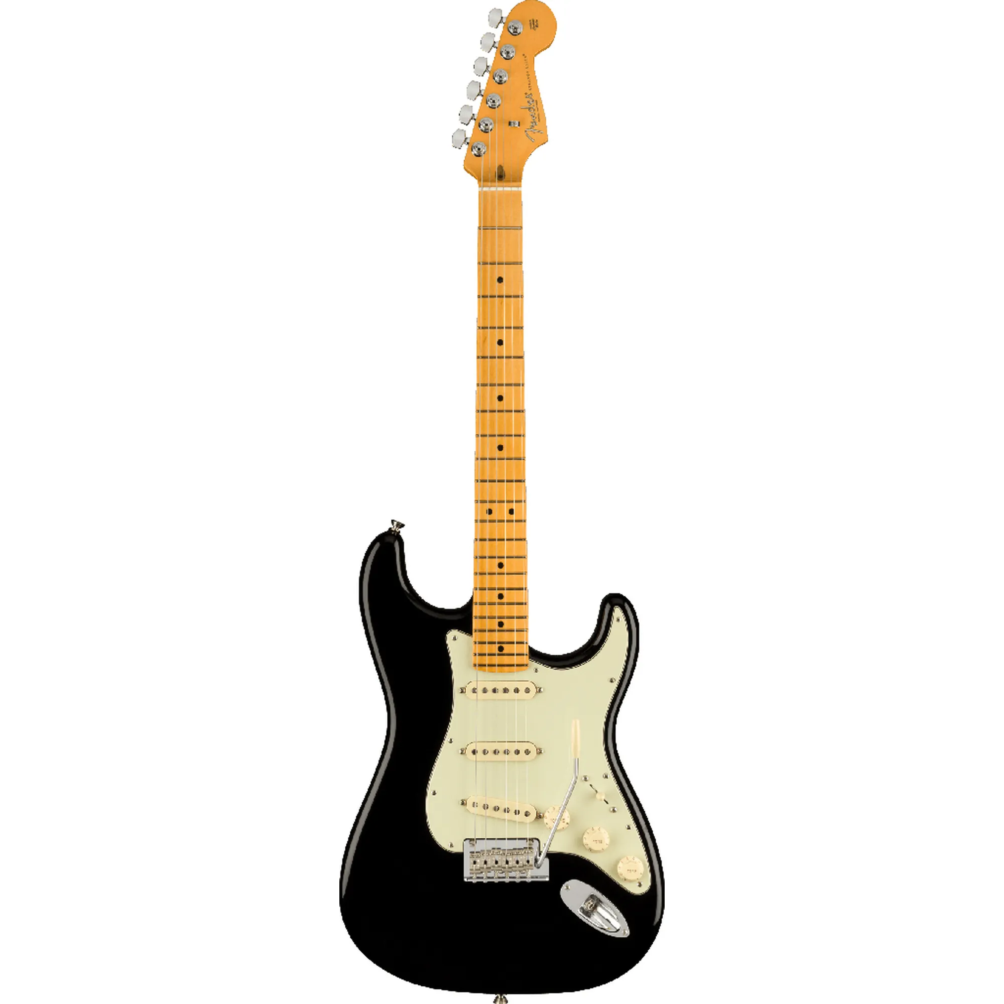 Vorderes Coverbild Fender American Pro II Strat MN - BLK