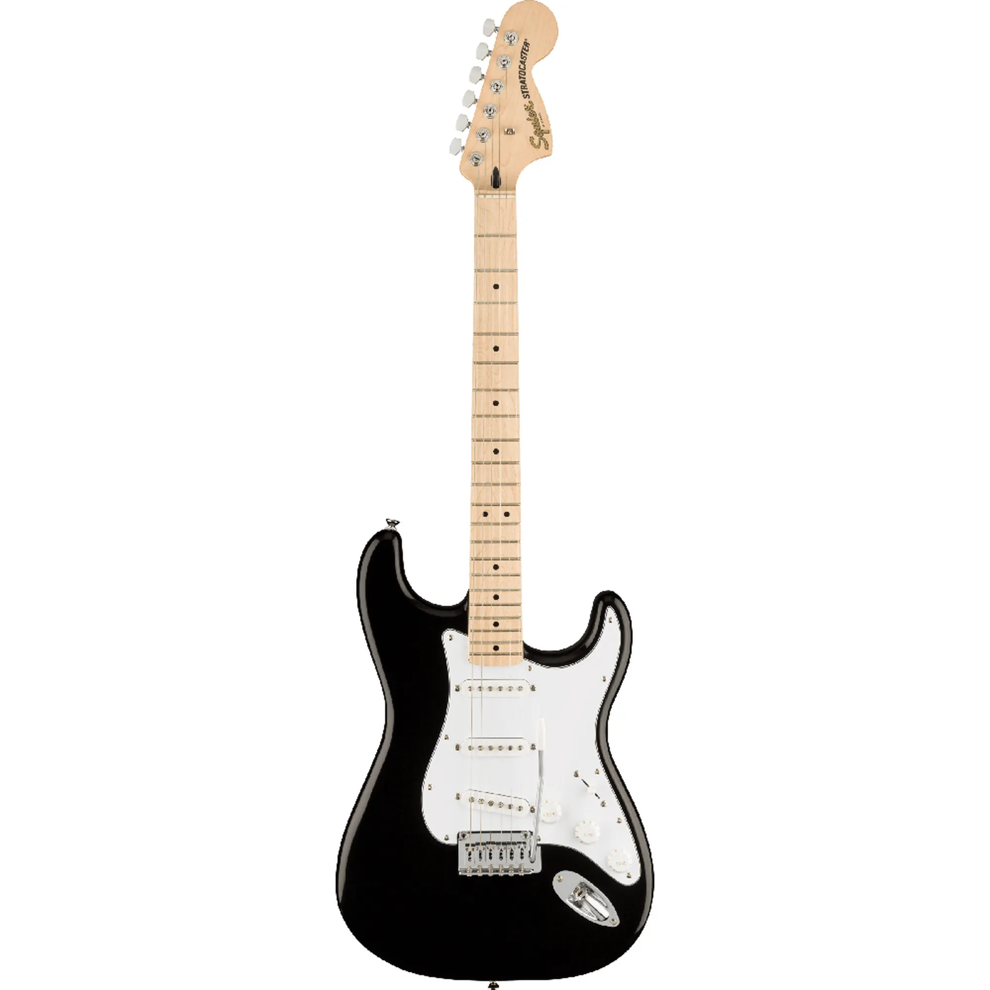 Vorderes Coverbild Fender Squier Affinity Strat MN - BLK