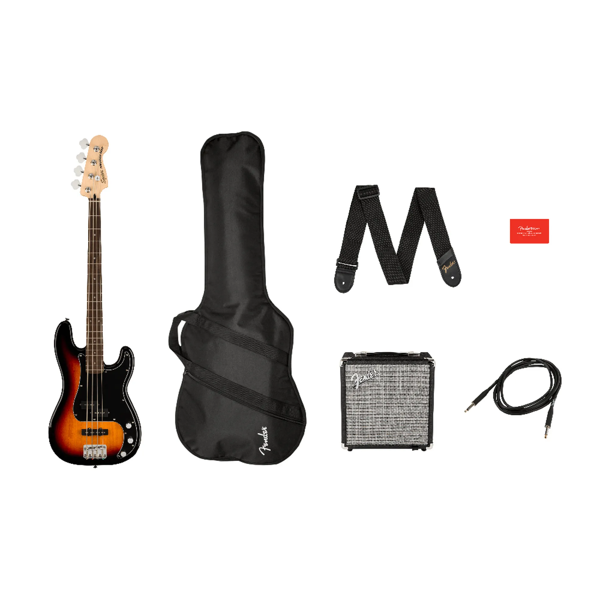 Vorderes Coverbild Fender Squier PJ Bass Pack - 3TS