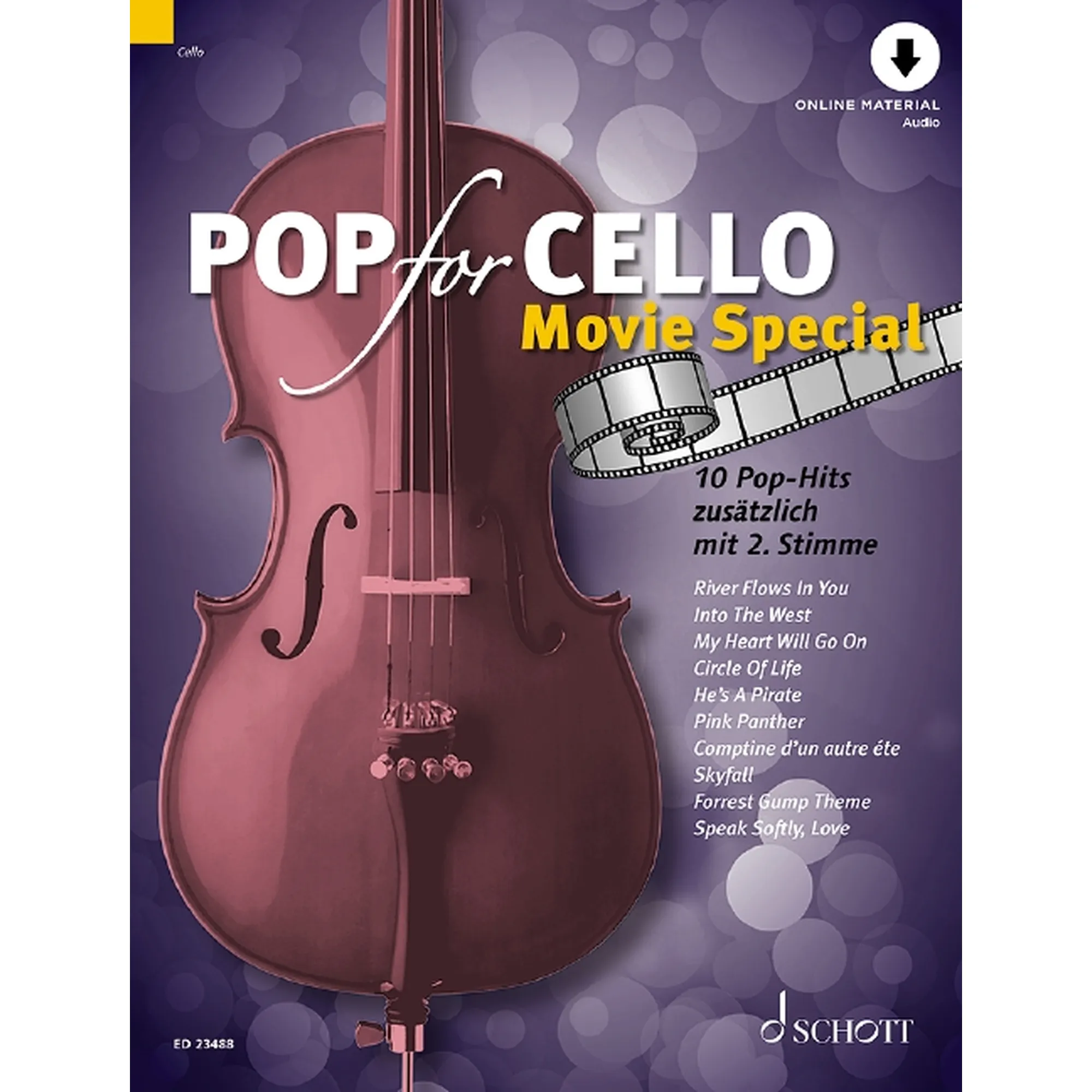 Vorderes Coverbild Pop for Cello - Movie special