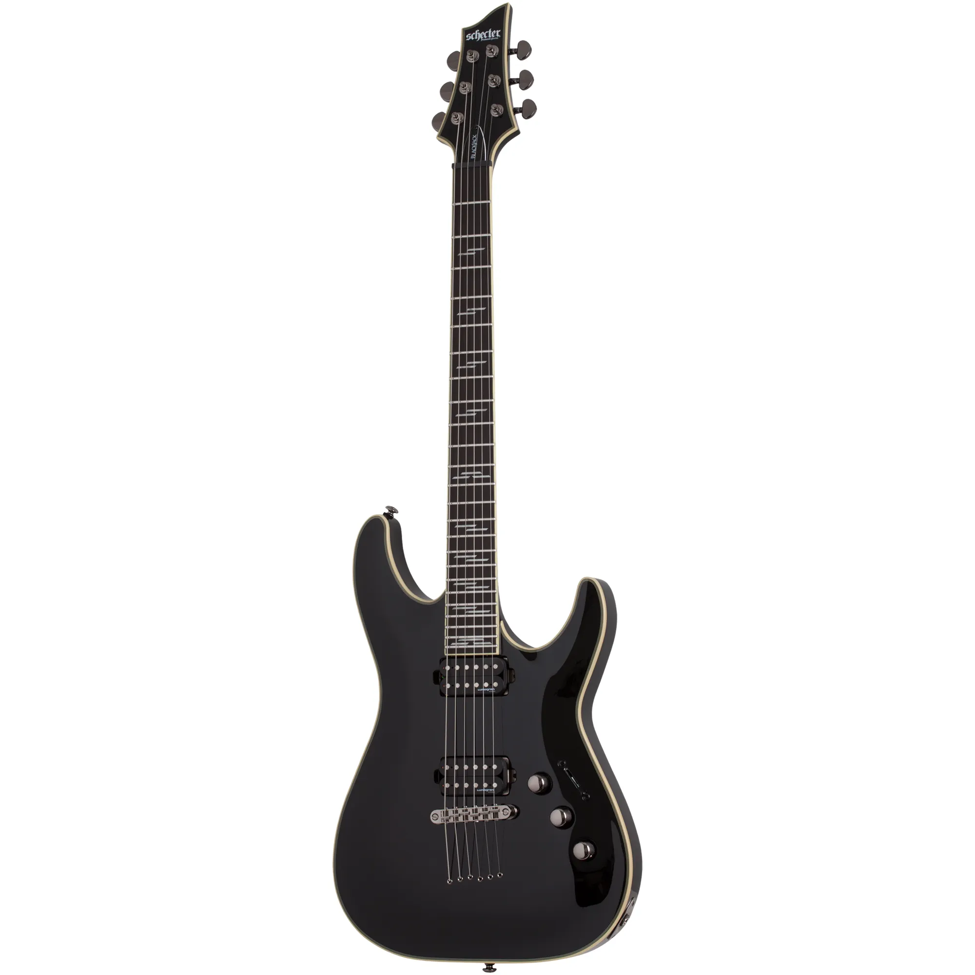 Vorderes Coverbild Schecter Blackjack C-1 Black