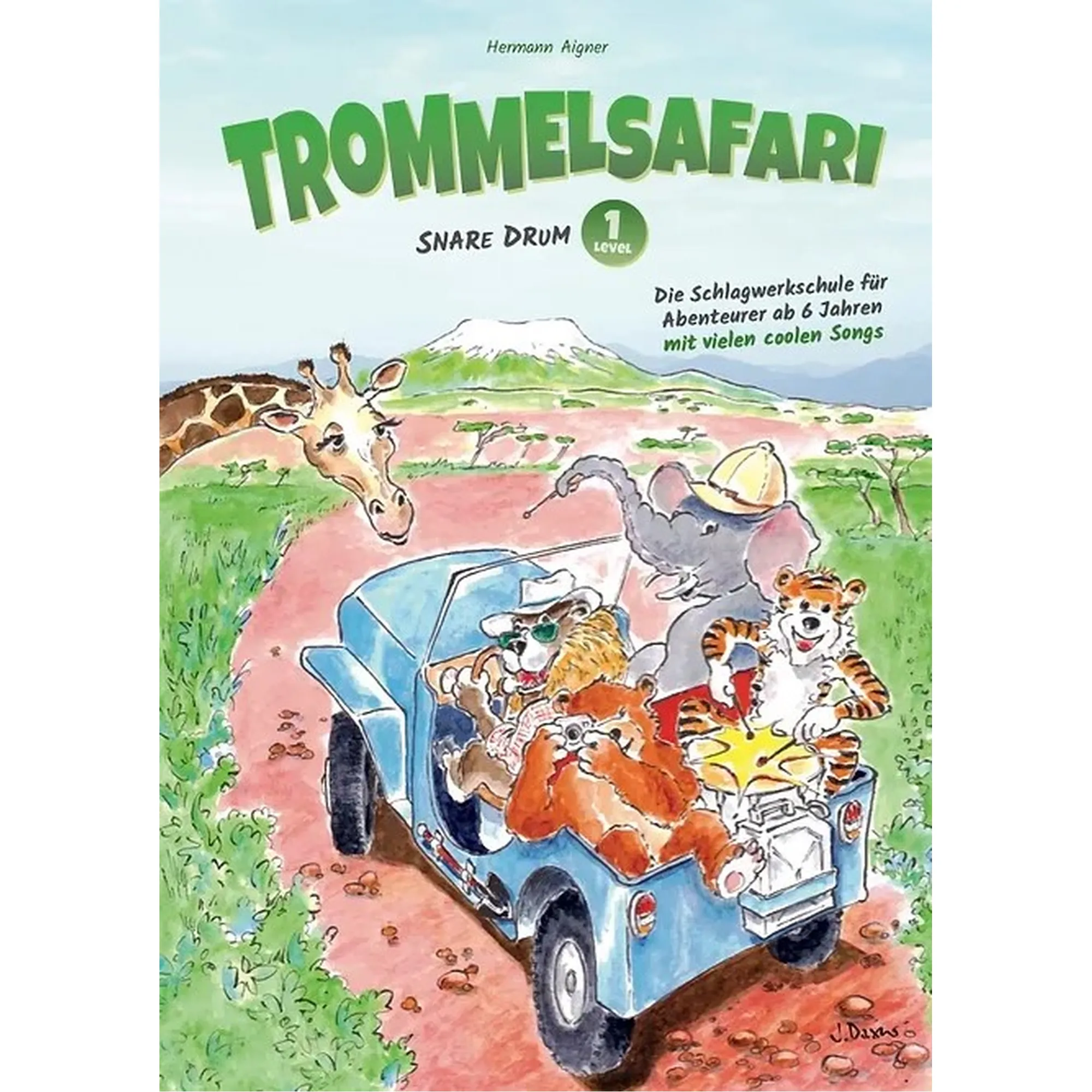 Vorderes Coverbild Trommelsafari Band 1