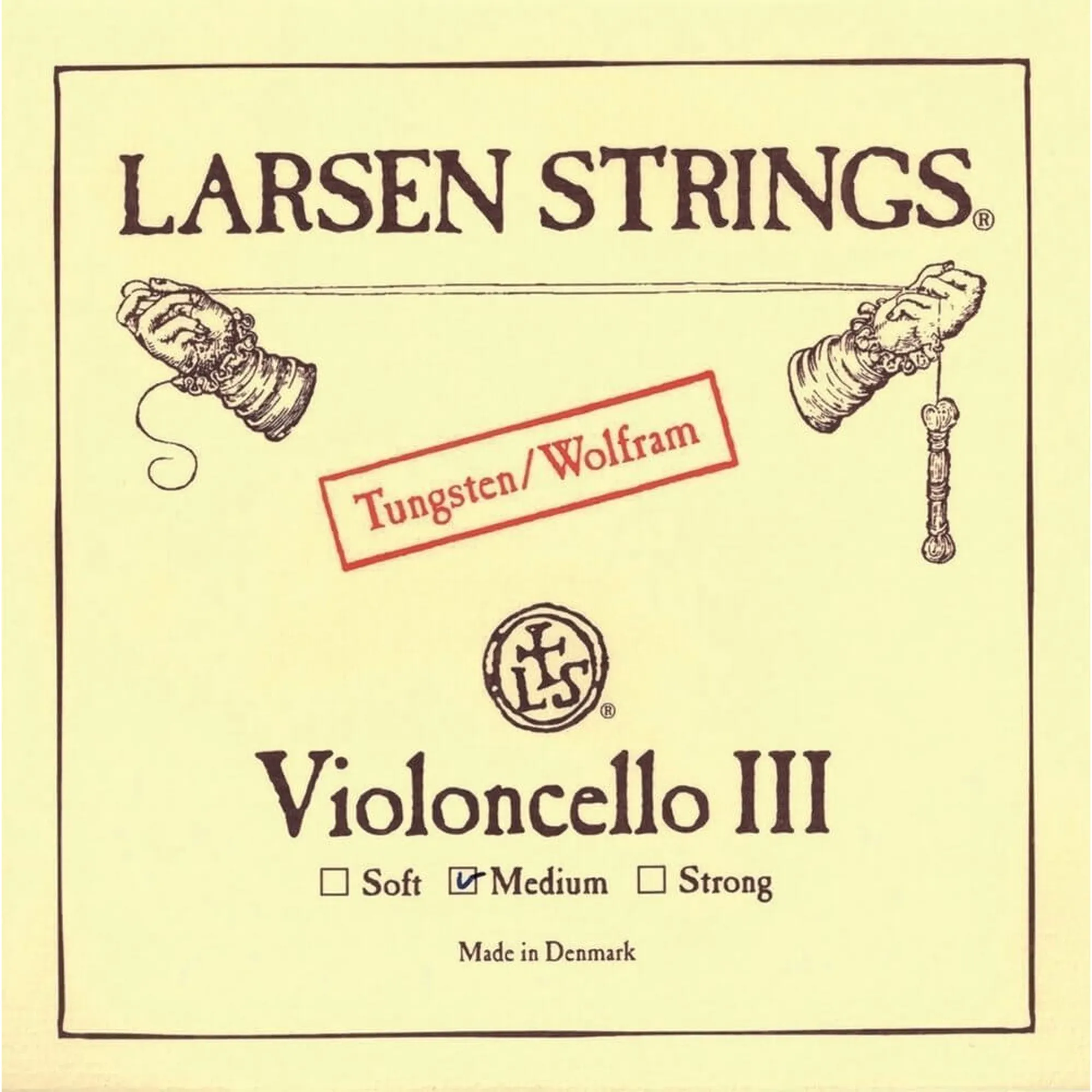 Vorderes Coverbild Larsen Strings E