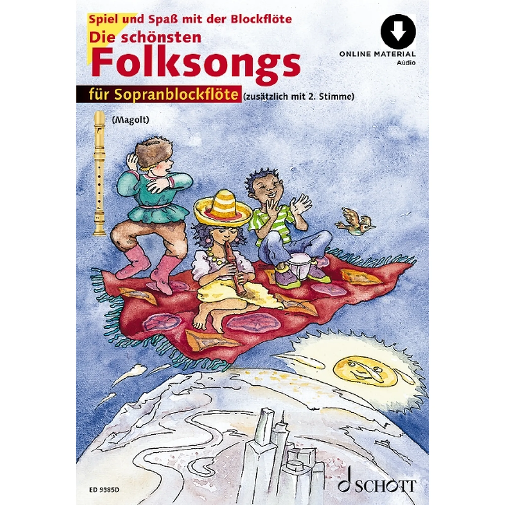 Anderes Coverbild Die schönsten Folksongs