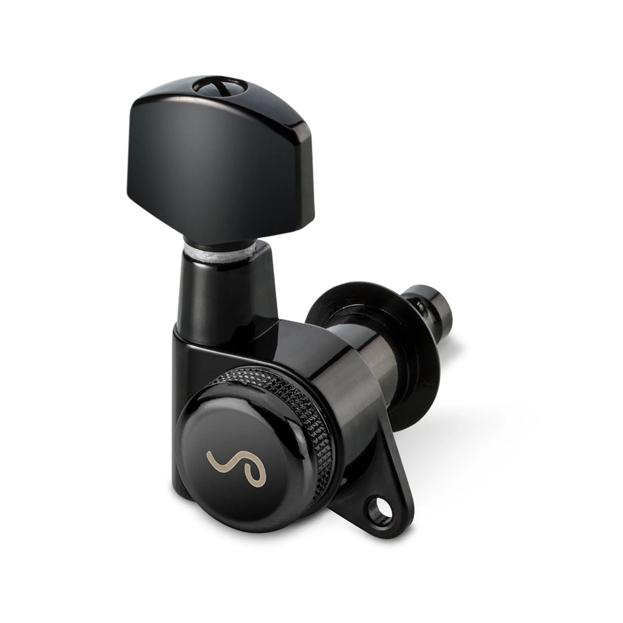 Vorderes Coverbild Schaller M6 135 Locking 6 Links Black Chrome
