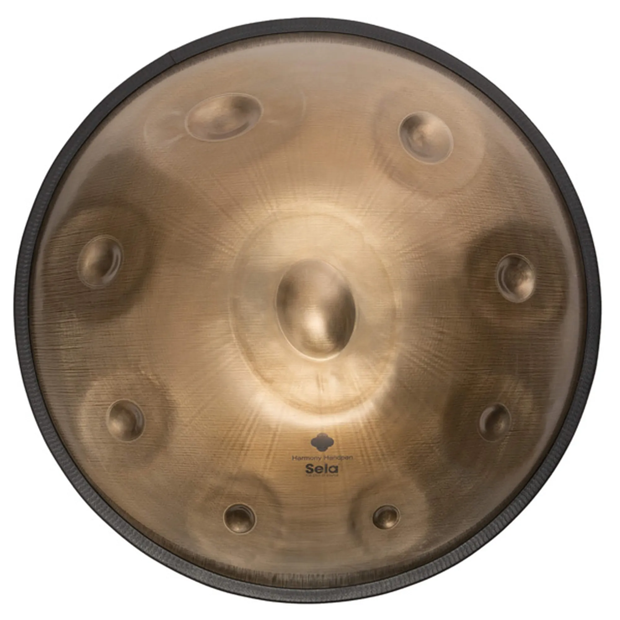 Vorderes Coverbild Sela Harmony Handpan D Kurd Stainless Steel SE201 SHOWROOM MODELL