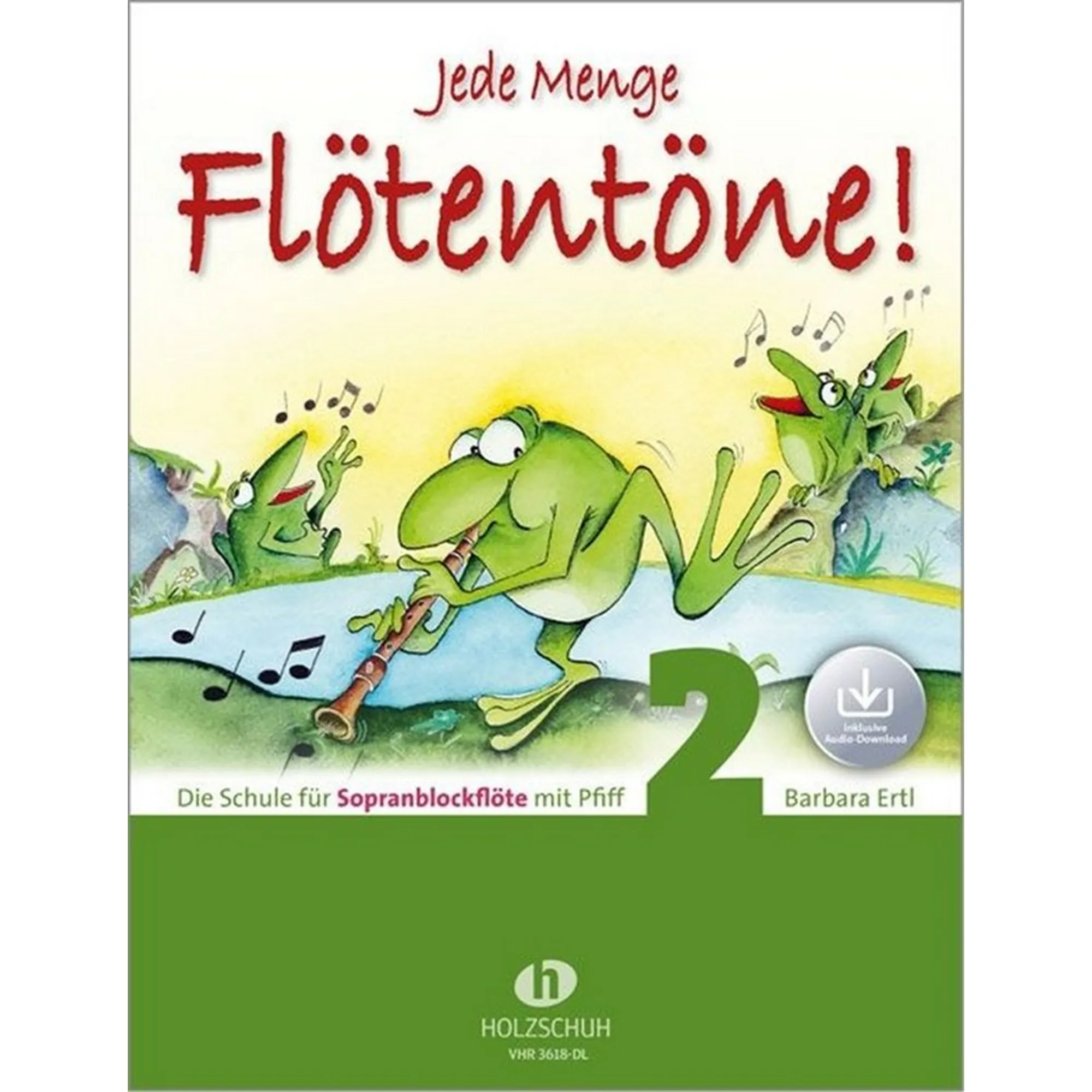 Vorderes Coverbild Jede Menge Flötentöne 2