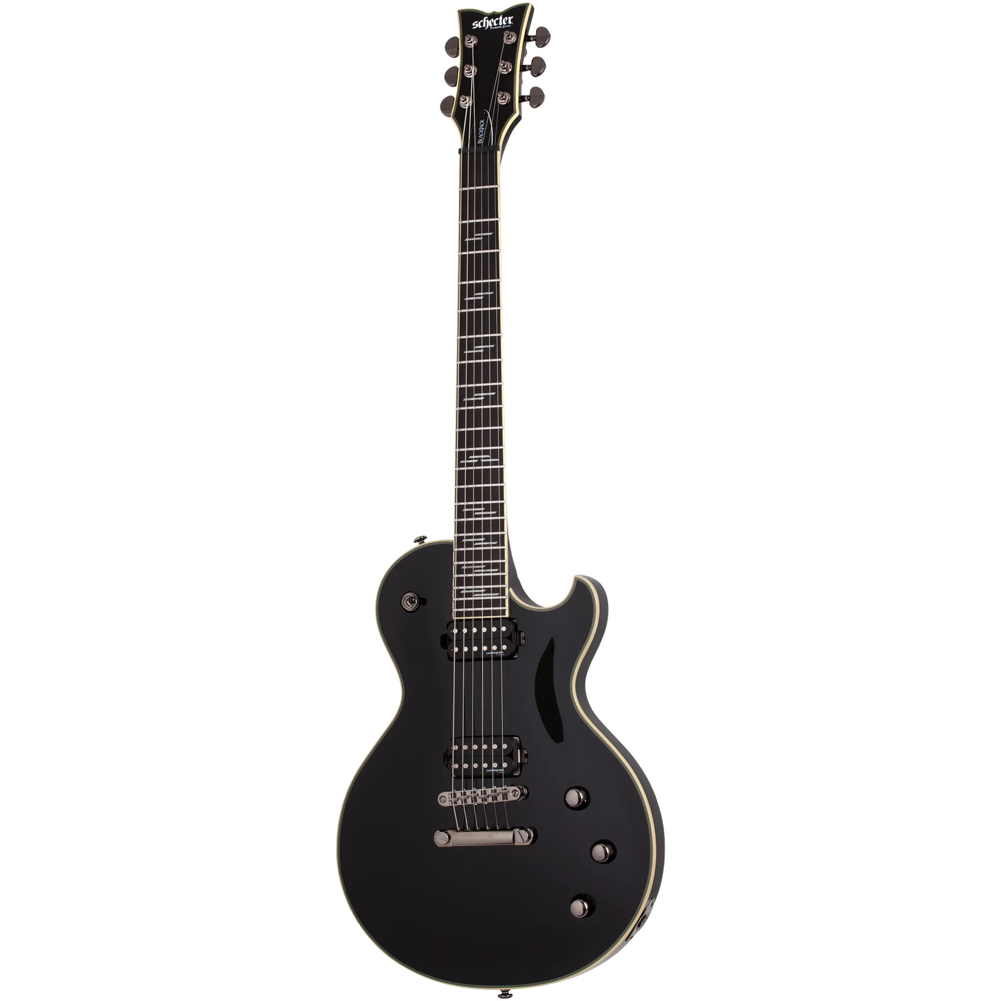 Vorderes Coverbild Schecter Blackjack Solo-II - BK