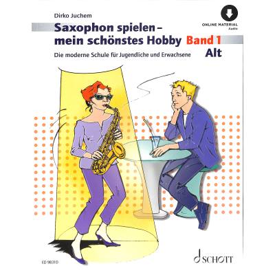 Vorderes Coverbild Saxophon spielen 1 - mein schönstes Hobby