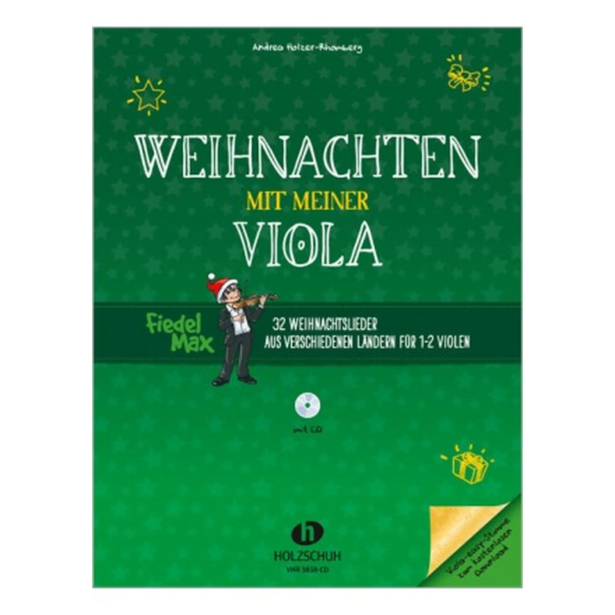 Vorderes Coverbild Weihnachten mit meiner Viola