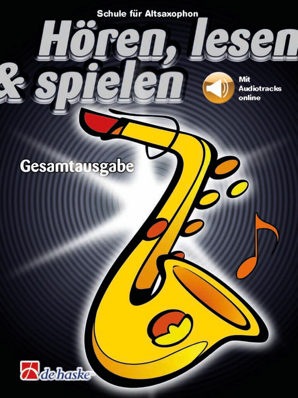 Vorderes Coverbild Hören, lesen & spielen Gesamt Altsax