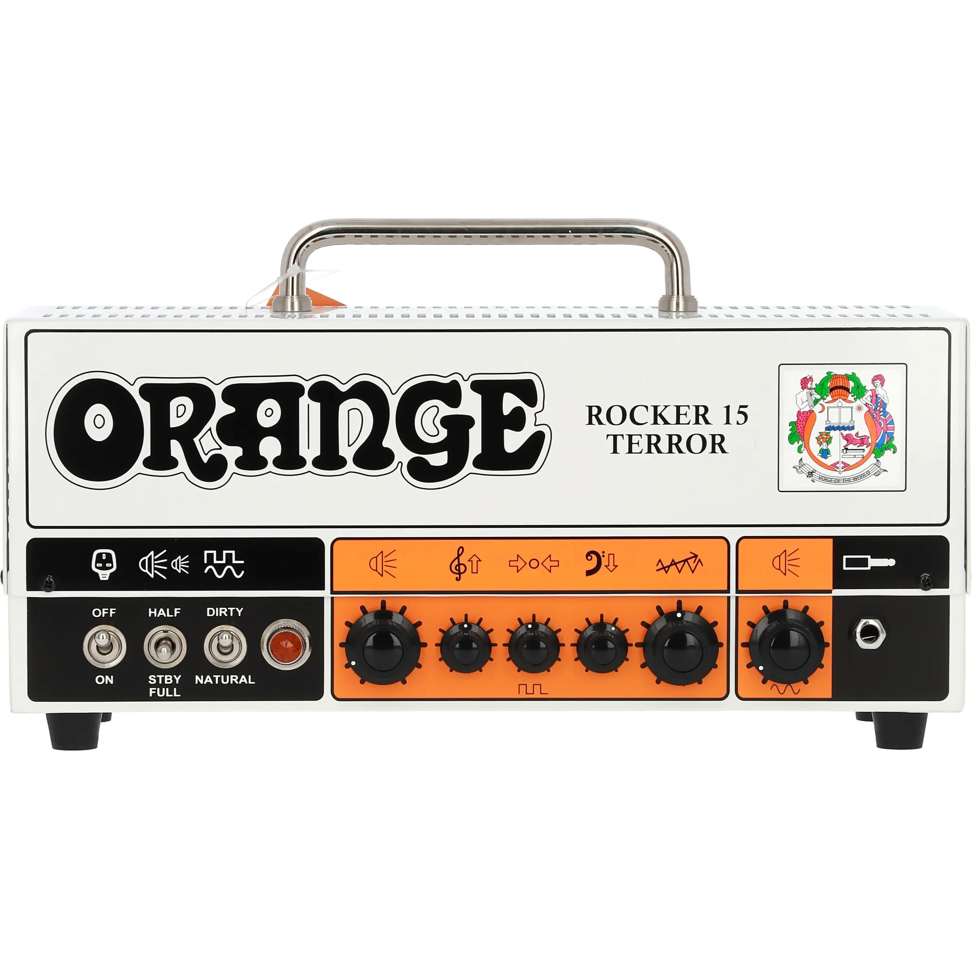 Vorderes Coverbild Orange Rocker 15 Terror