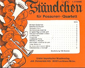 Vorderes Coverbild Ständchen für 4 Posaunen