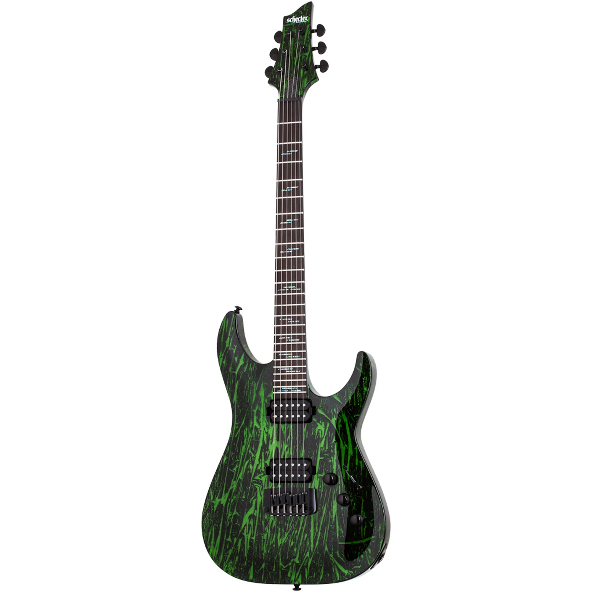 Vorderes Coverbild Schecter Silver Mountain C-1 Toxic Venom