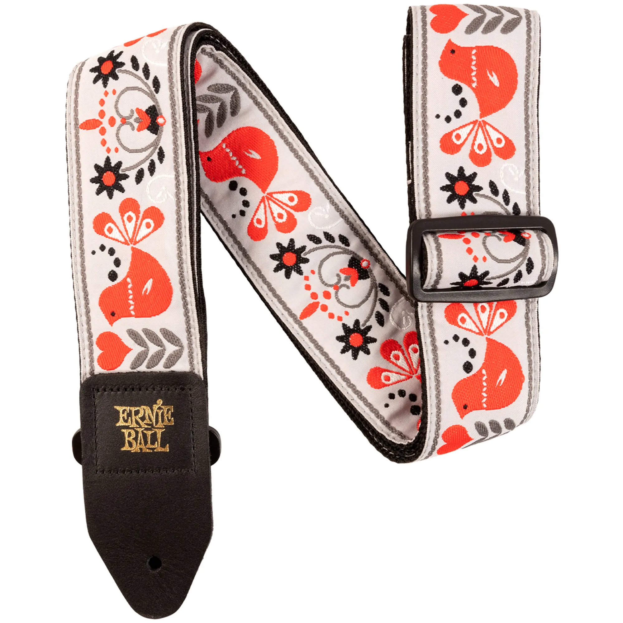 Vorderes Coverbild Ernie Ball Jaquard Red Bird Winter