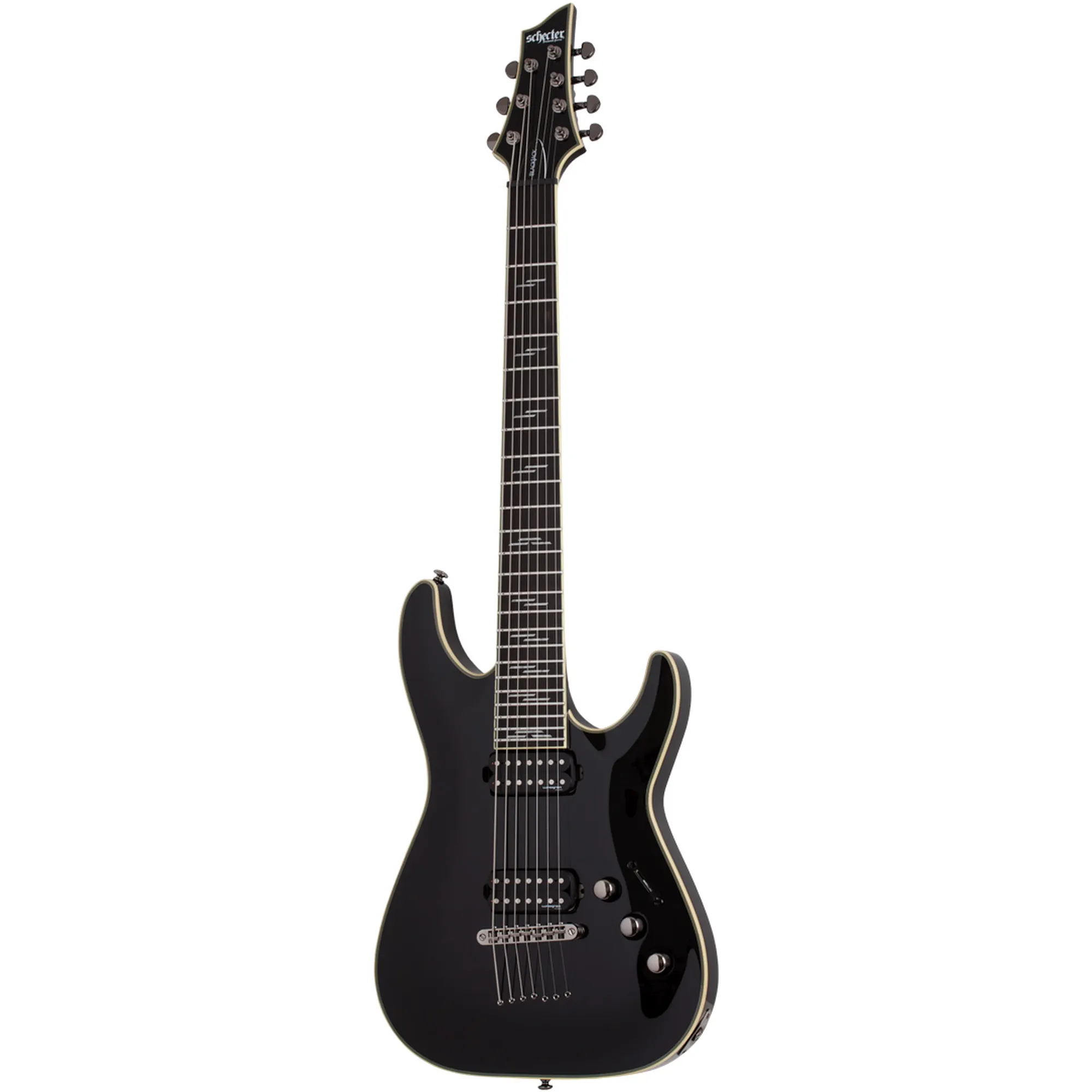 Vorderes Coverbild Schecter BlackJack C-7 - Black