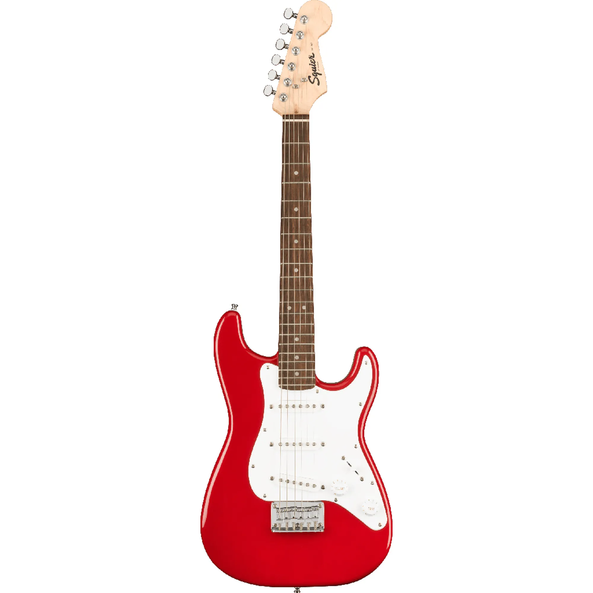 Vorderes Coverbild Fender Squier Mini Stratocaster LRL - DKR
